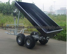 Timber trailer with tray TMT020